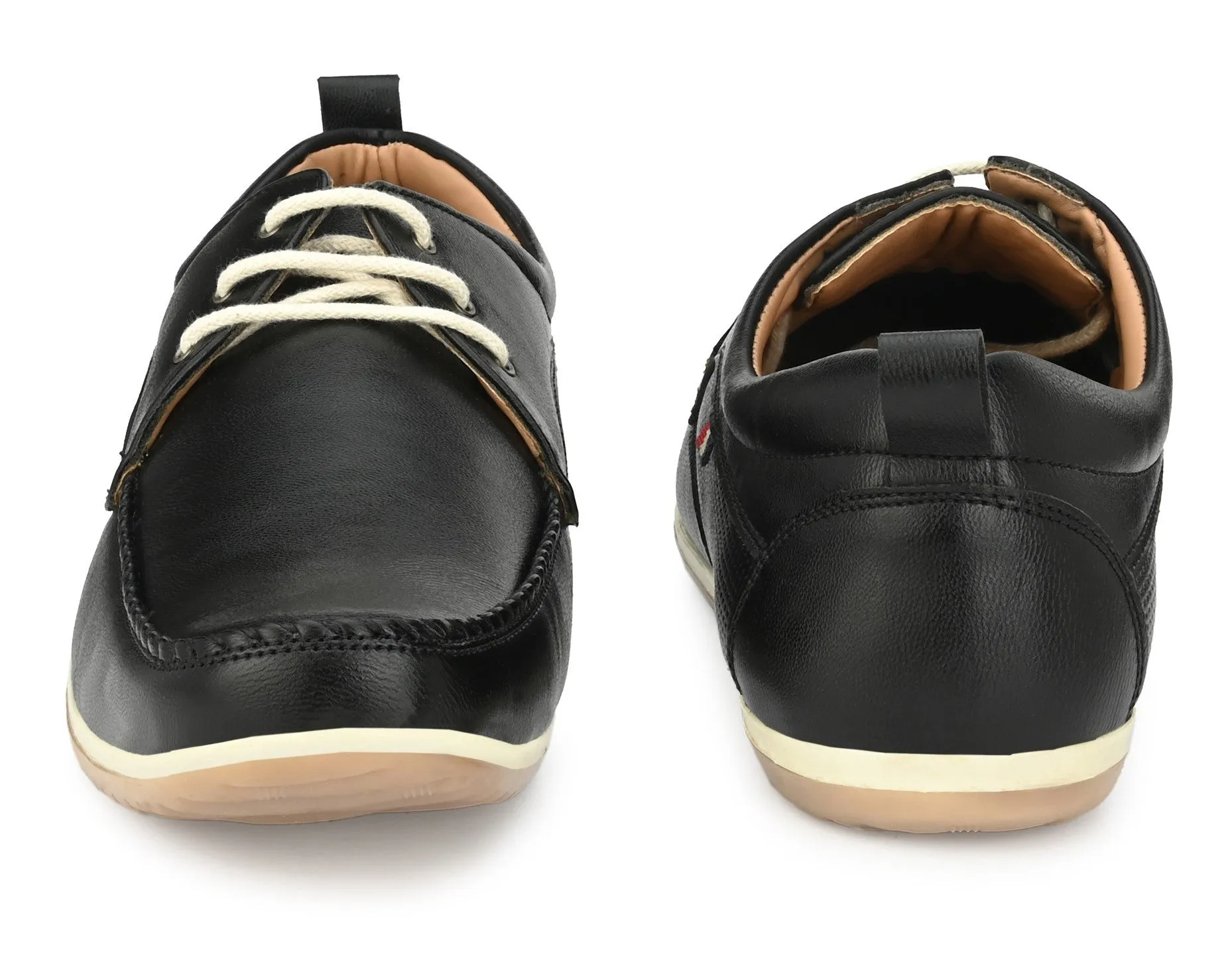 Toro Blu Men's Artificial Leather Lace Up Casual Shoes