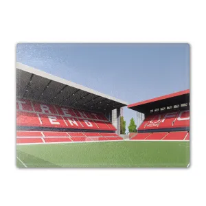 Trent End Illustrated Chopping Board