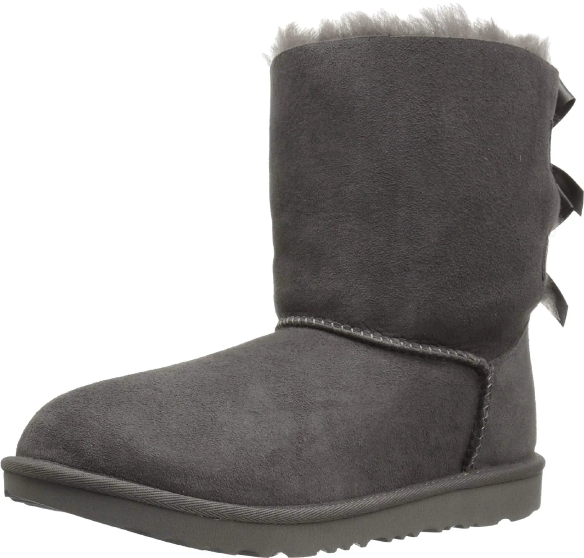 UGG Unisex-Child Bailey Bow Ii Boot, Grey