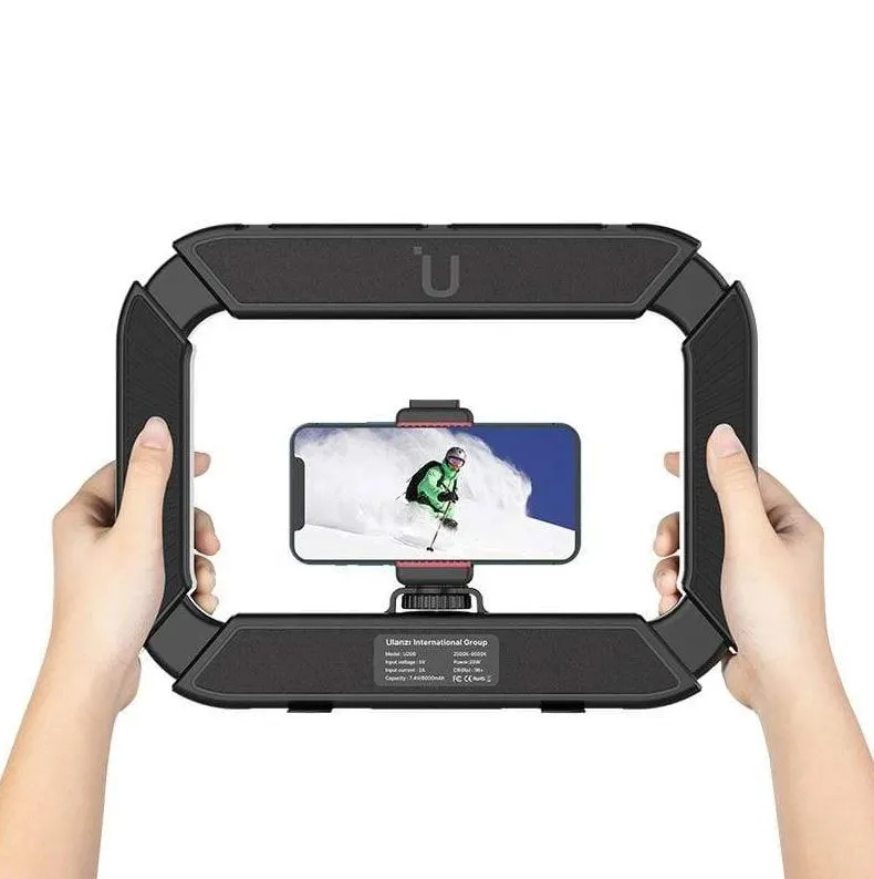 Ulanzi 2245 U200 Camera Ring Light Video Rig for Cameras, Smartphones, Action Cameras, etc.
