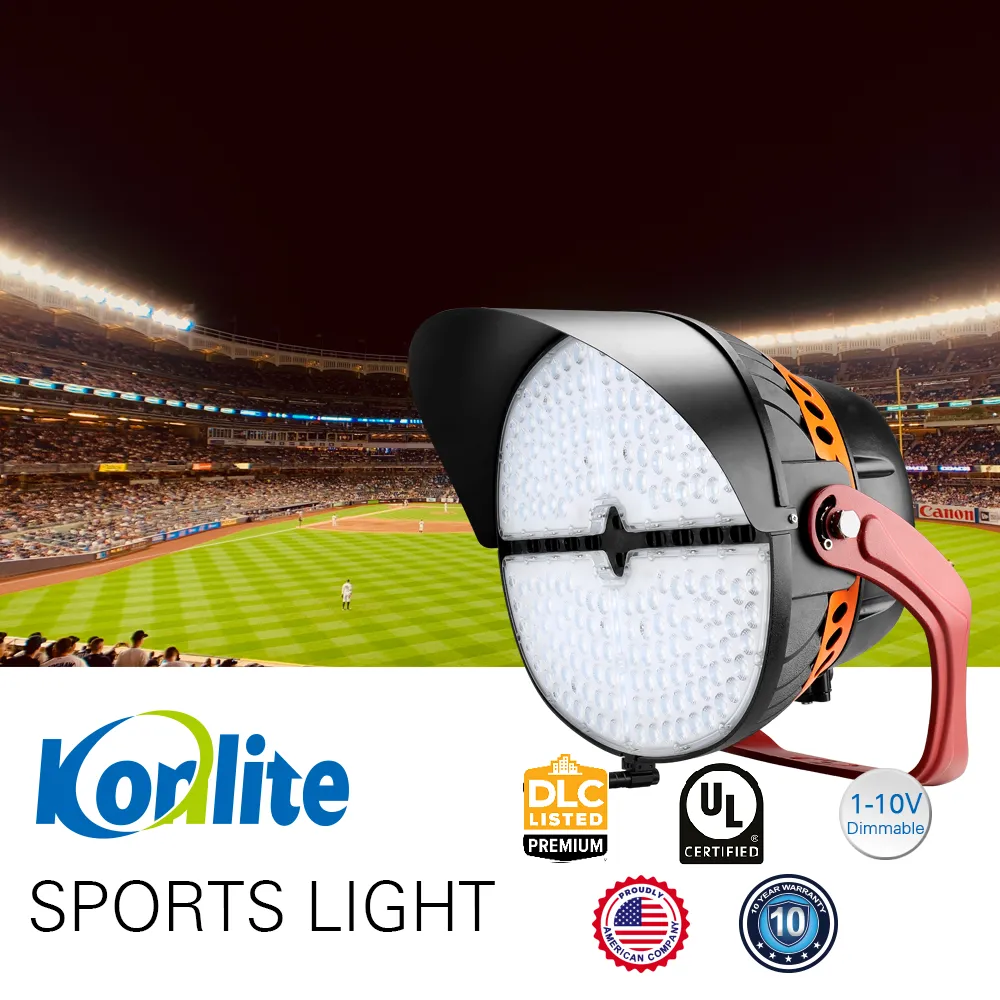 VEGA LED Sports Light - 850W - 118,000lm - 5000K - 120-277V - 4H4V - 2000W Equal - 10 Year Warranty