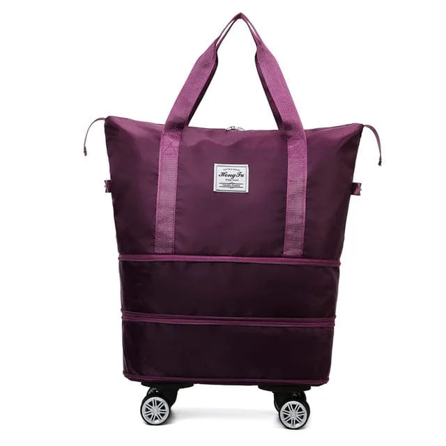 VoyagerFold multi-purpose foldable travel bag