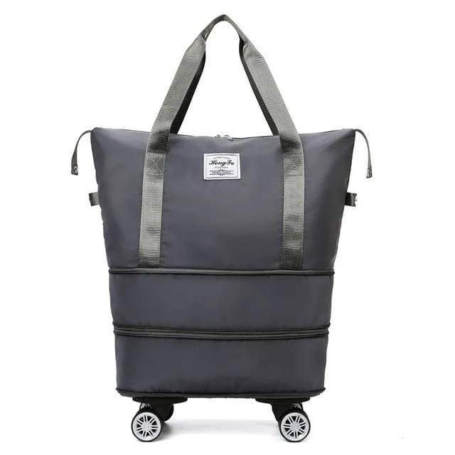 VoyagerFold multi-purpose foldable travel bag