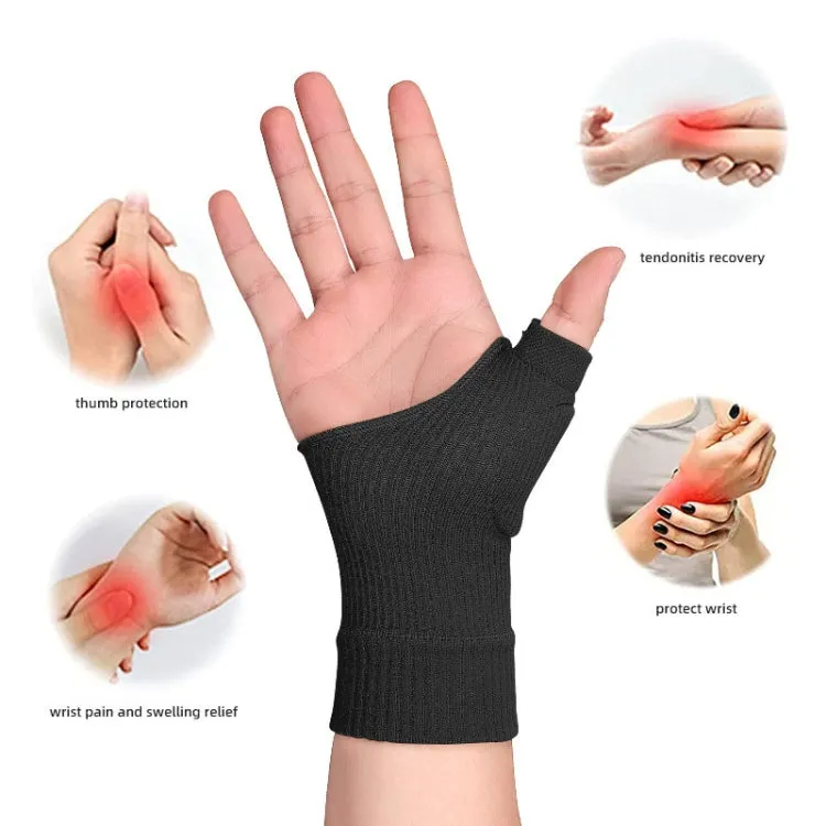 Warm and Cold Protection Gym Half Finger Gloves, Size: S(Skin Color)
