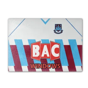West Ham United 1992 Away Chopping Board