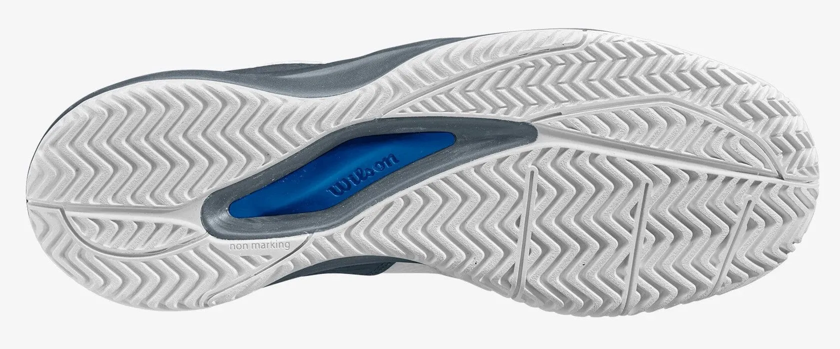 Wilson RUSH PRO PICKLER White/Stormy Weather Men's Pickleball Shoes