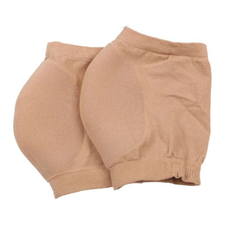 Winter Anti-cracking Silicone Moisturizing Heel Socks, One Pair, Size:S Code (34-39)(Skin Color)