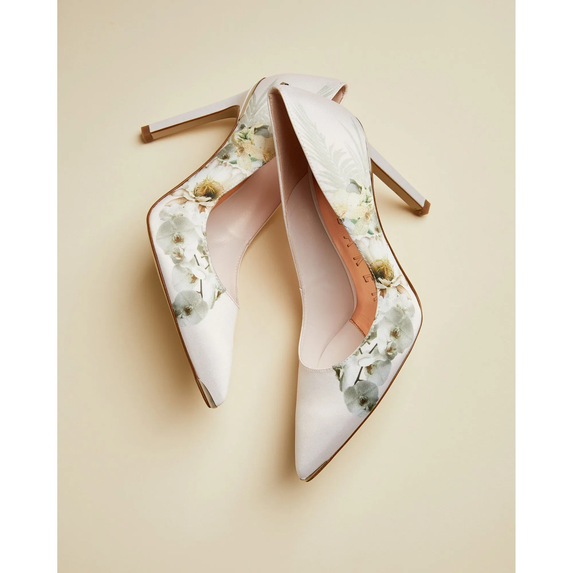Women Mwelni-Woodland High Heel Court Shoe - Pl-Pink