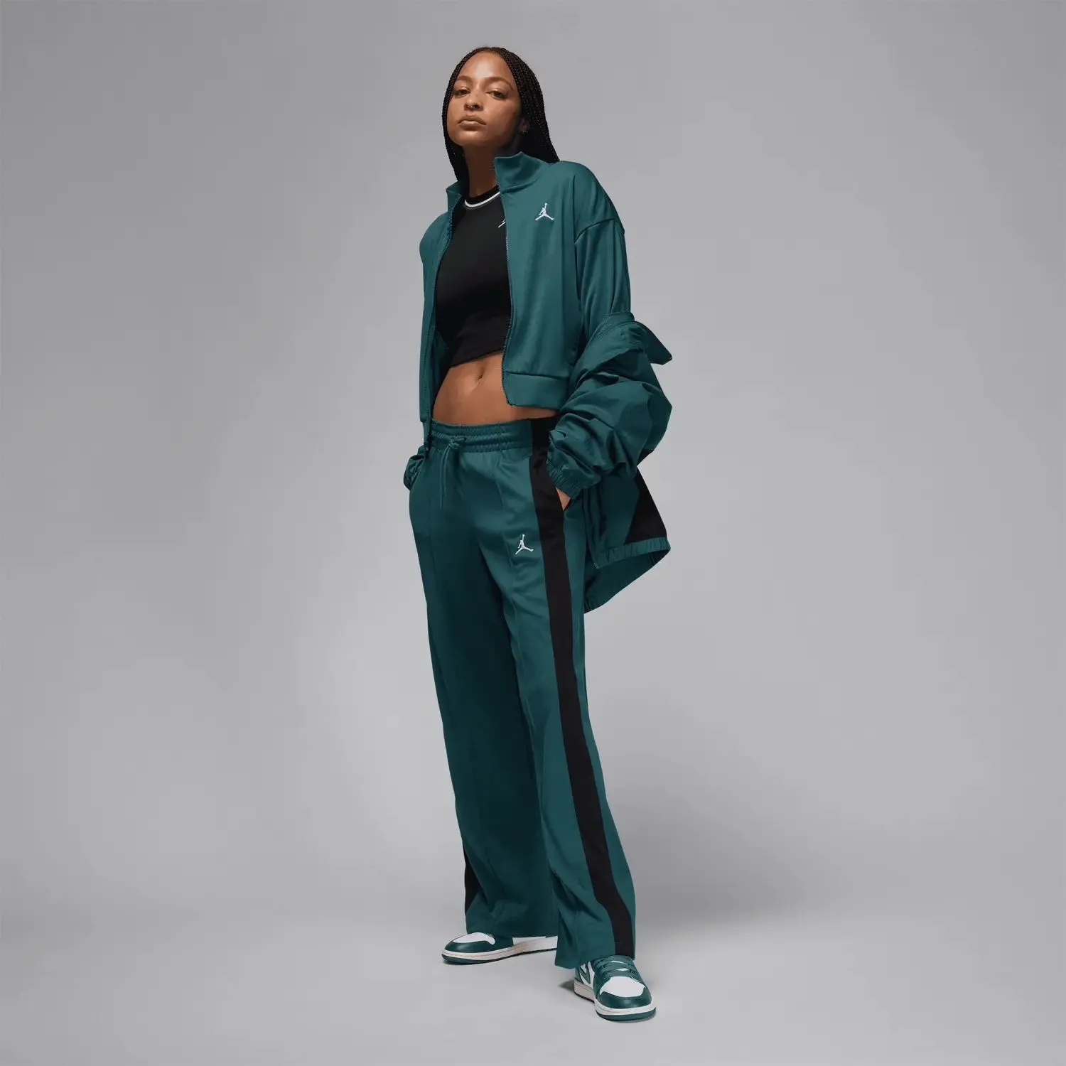 Women's Air Jordan 1 Mid "Oxidized Green"