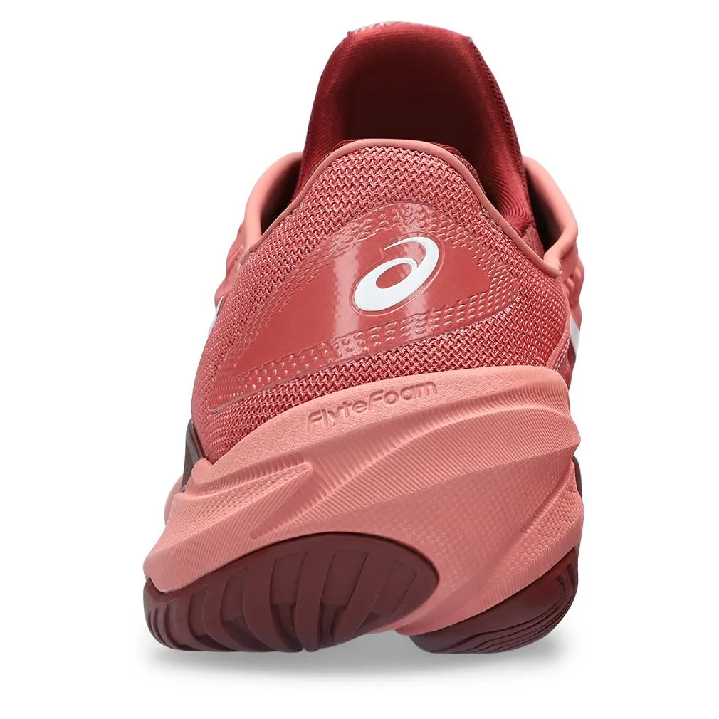 Women's Court FF 3 Tennis Shoes Light Garnet and White