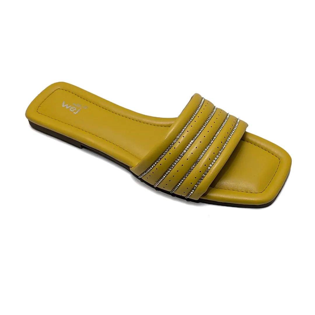 Yellow Casual Slipper