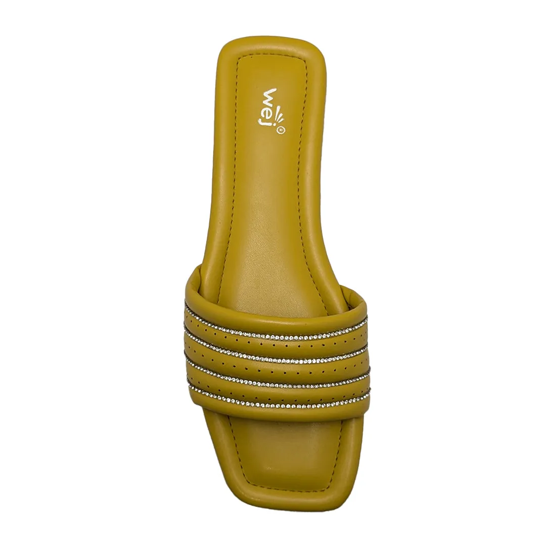 Yellow Casual Slipper